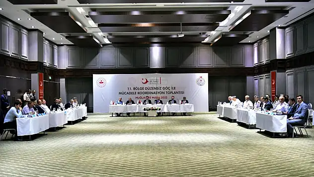 Düzensiz Göçle Mücadele Koordinasyon Toplantısı Bodrum'da Yapıldı