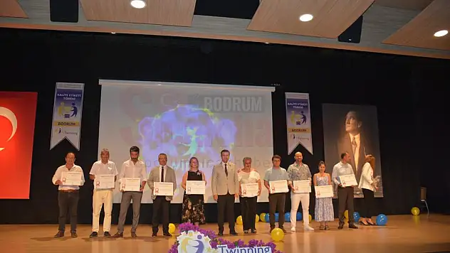 E Twinning Ödül Töreni Bodrum'da Gerçekleşti