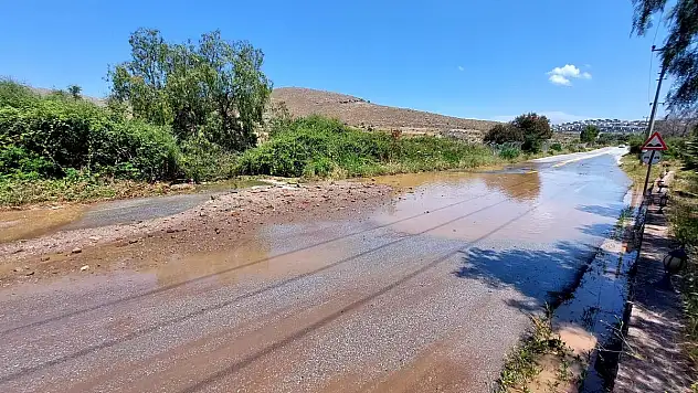 Ekiplerce Patlayan Hatta Müdahale Edildi