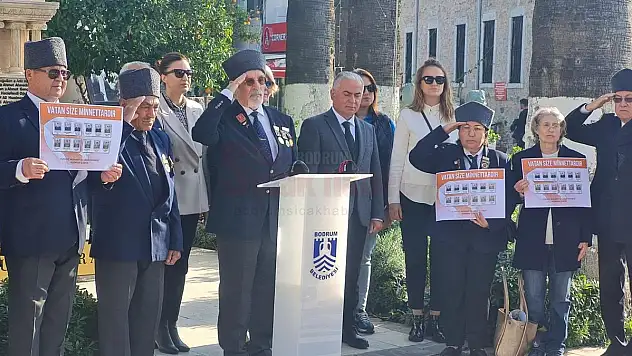 Emekli Askerler Şehitleri Unutmadı