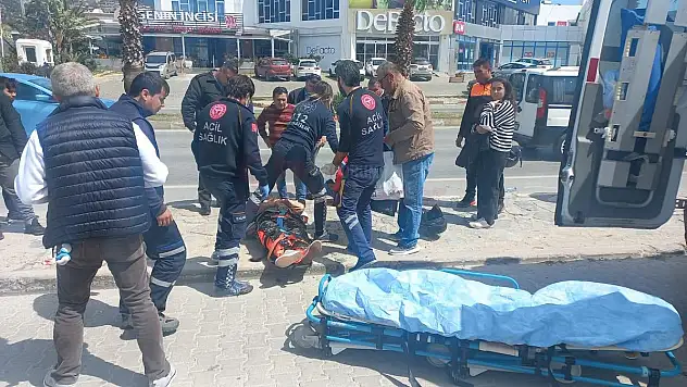 Emniyet Şeridinde Meydana Gelen Kazada 2 kişi Yaralandı