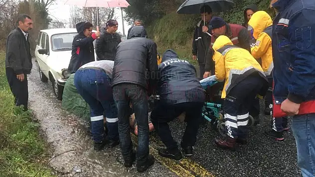 Evde Çıkan Yangında 1 Kişi Yaralandı