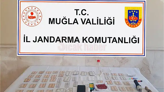 EVİNDE UYUŞTURUCU MADDE YAKALANDI