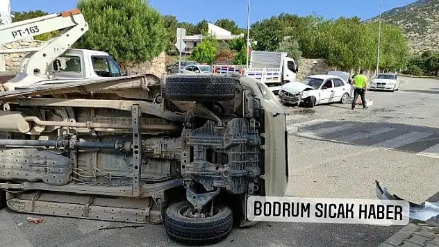 Feci Kaza Araba Takla Attı