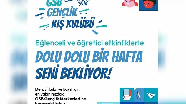 Gençler tatilde hem eğlenecek hem öğrenecek