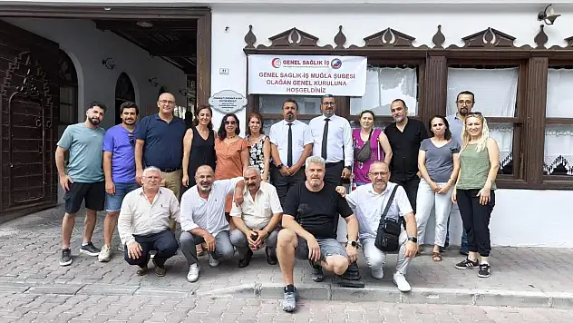 Genel Sağlık İş Sendikası Muğla Şubesi Görev Dağılımını Yaptı