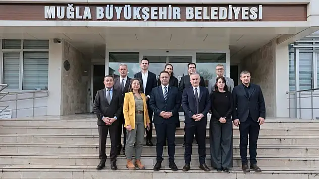 Genel sekreter Tayfun Yılmaz'dan personele yeni yıl ziyareti