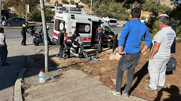 Gıda A.Ş Çalışanı Kazada Yaralandı