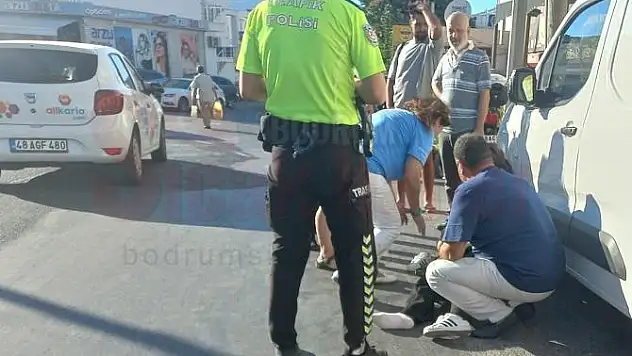 Gidon Hakimiyetini Kaybeden Genç Kız Düşerek Yaralandı