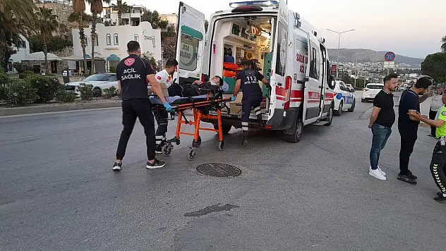 Gidon Hakimiyetini Kaybeden Sürücü Yaralandı