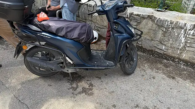 Gümbet'te Zincirleme Kaza: Motosiklet Sürücüsü Yaralandı