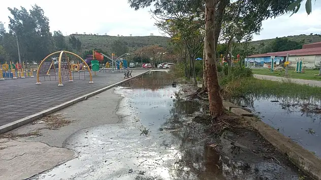 Gümbet'te Sular Haftalardır Boşa Akıyor