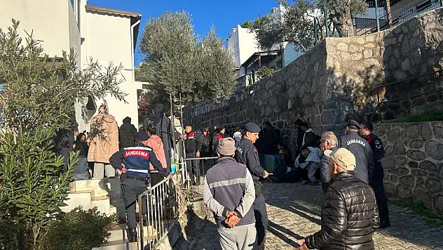 Gündoğan'da kiralık evde 70 yabancı uyruklu tespit edildi