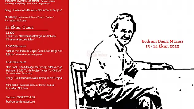 Halikarnas Balıkçısı 49. Ölüm Yıl Dönümü Anma Etkinlikleri