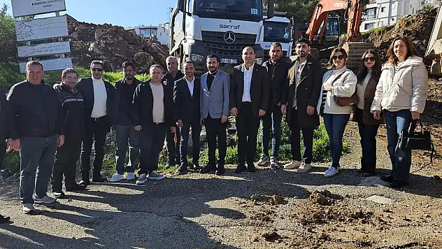 Halk Eğitim Merkezi Yeni İnşaat Alanını Ziyaret Ettiler