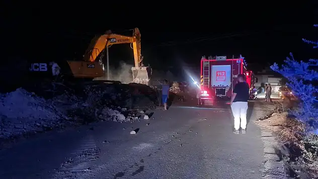 Havai Fişek Yangına Sebep Oldu