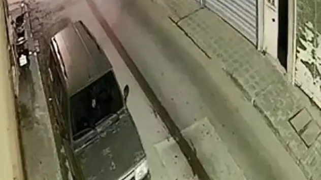 Hayvanı aracıyla metrelerce sürükledi