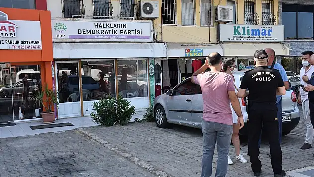 HDP binasına pompalı tüfekle ateş açan şüpheli gözaltına alındı