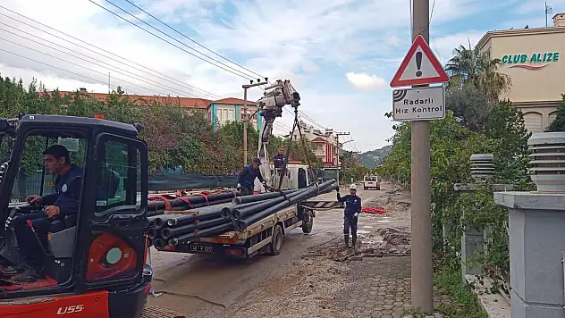 İçme Suyu Hatları Yenileniyor