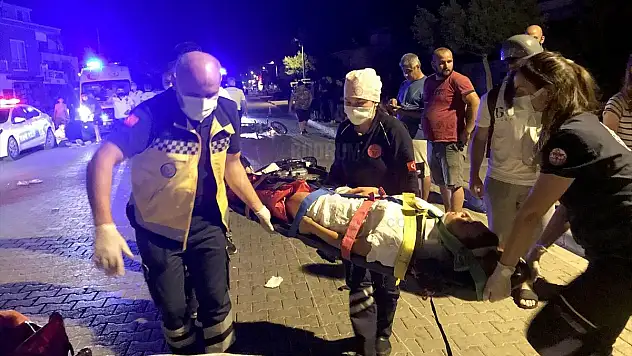 İki motosiklet çarpıştı: 4 yaralı