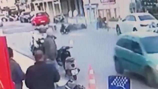 İki Motosiklet Çarpıştı, Sürücüler Yaralandı