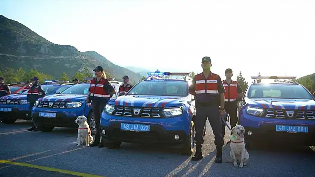 İl Jandarma'nın 48 Yeni Aracı Tanıtıldı