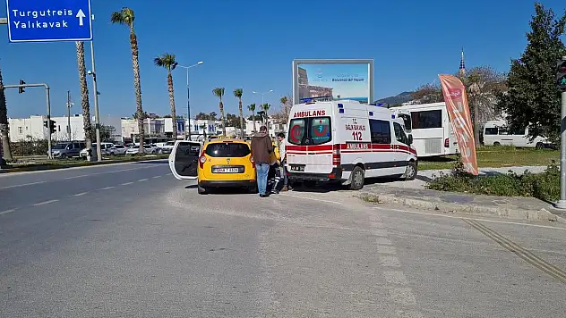 Işık İhlali Sonucu Meydana Gelen Kazada 1 Kişi Yaralandı