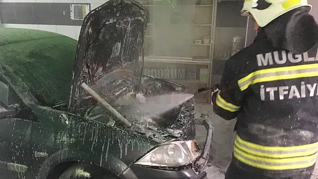 İşletmede Çıkan Yangın Maddi Hasarla Atlatıldı