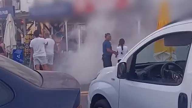 İşletmede çıkan yangın paniğe sebep oldu!