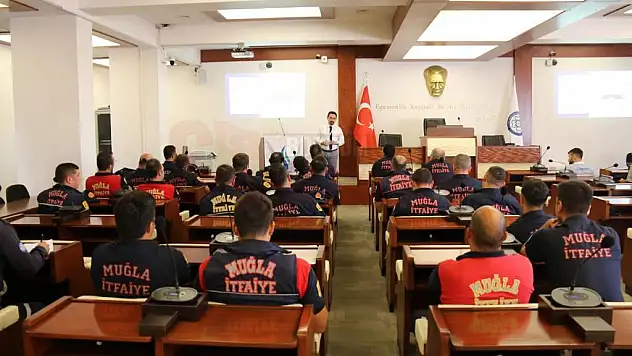 İtfaiye Doğalgaz Yangınlarına Karşı Eğitim Aldı