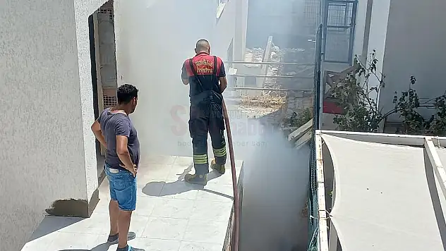 İtfaiye Ekipleri Yangını Kısa Sürede Söndürdü