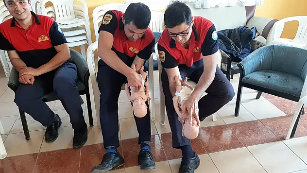 İtfaiye erlerine hayat kurtaran eğitim verildi