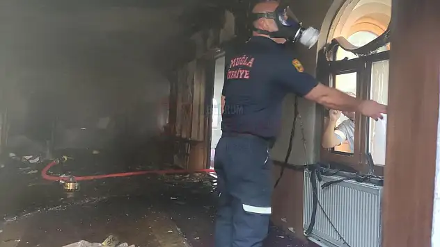 İtfaiyeden Cami Yangınına Anında Müdahale