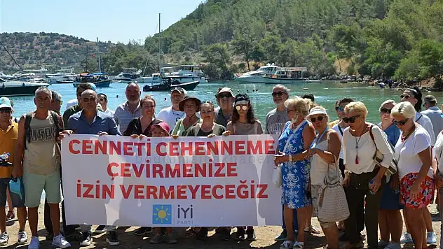 İYİ Parti'den Cennet Koy Tepki Eylemlerine Destek