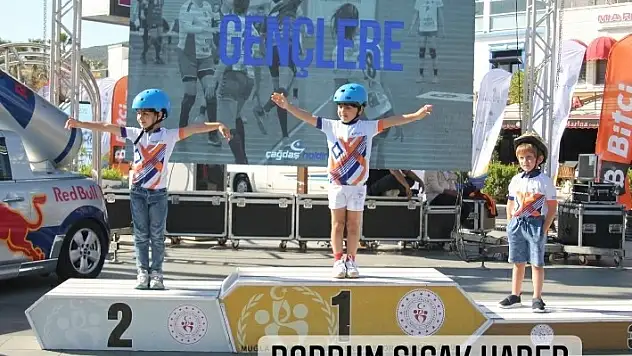 Junior Granfondo Yarışları Yapıldı