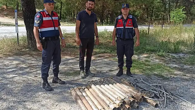 Kablo ve Boru Çalan 2 Şüpheli Tutuklandı