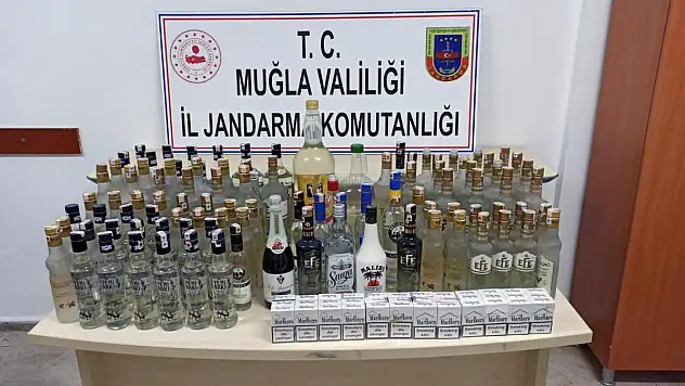 Kaçak Alkol Operasyonunda 1 Kişi Gözaltına Alındı