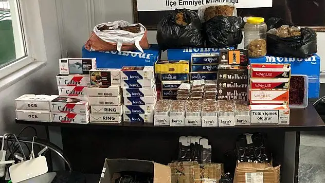 Kaçak Alkol ve Sigara Üreten 2 Şüpheli Yakalandı