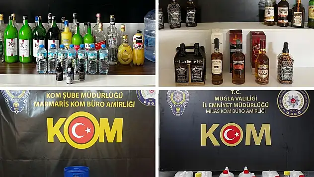 Kaçak İçki Operasyonu: 11 Şüpheliye Adli İşlem
