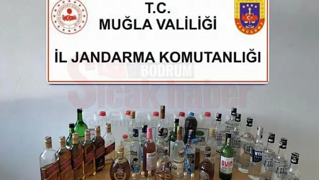 KAÇAK İÇKİ OPERASYONUNDA 3 KİŞİ YAKALANDI