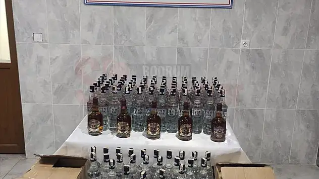 Kaçak İçki Operasyonunda Bir Şüpheli Yakalandı