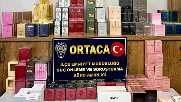 Kaçak parfüm operasyonu