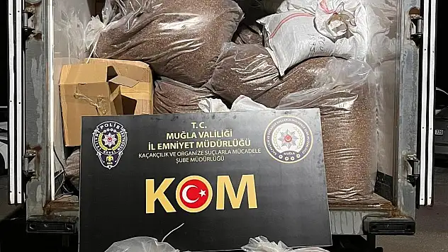 Kaçak Tütün ve Mamülleri Operasyonu: 1.8 Milyon TL Değerinde Ürün Ele Geçirildi