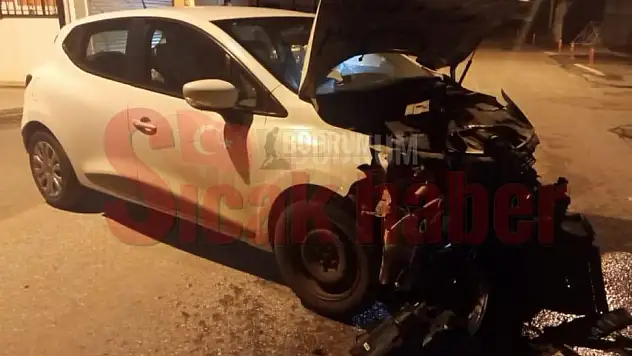 Kafa Kafaya çarpıştılar...