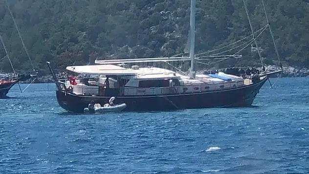 Karaya Oturan Teknedeki 4 Kişi Kurtarıldı