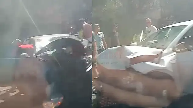 Karşı Şeride Geçip Kafa Kafaya Çarpıştı