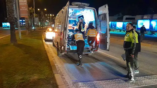 Karşıdan Karşıya Geçmeye Çalışırken Yaralandı