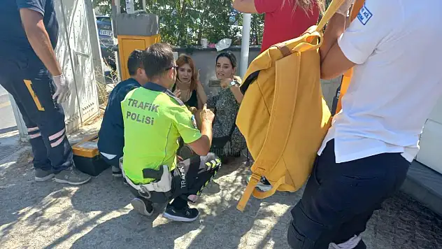 Karşıdan Karşıya Geçmeye Çalışırken Yaralandı