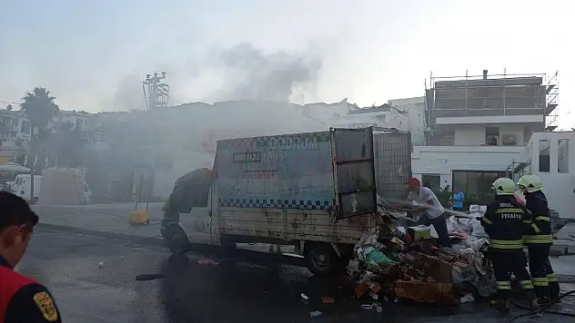 Kasada Çıkan Yangın Kontrol Altına Alındı