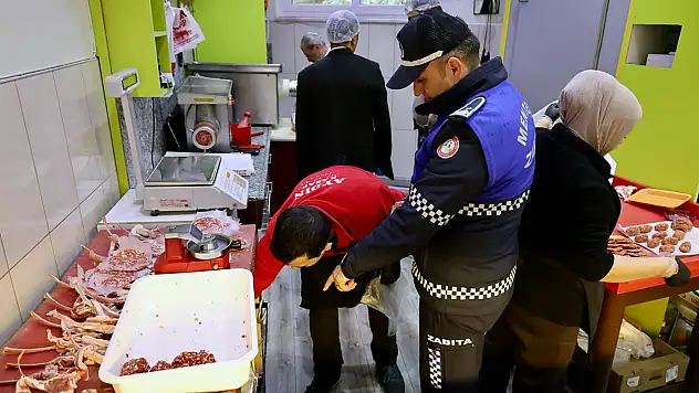 Kasaplara sıkı denetim